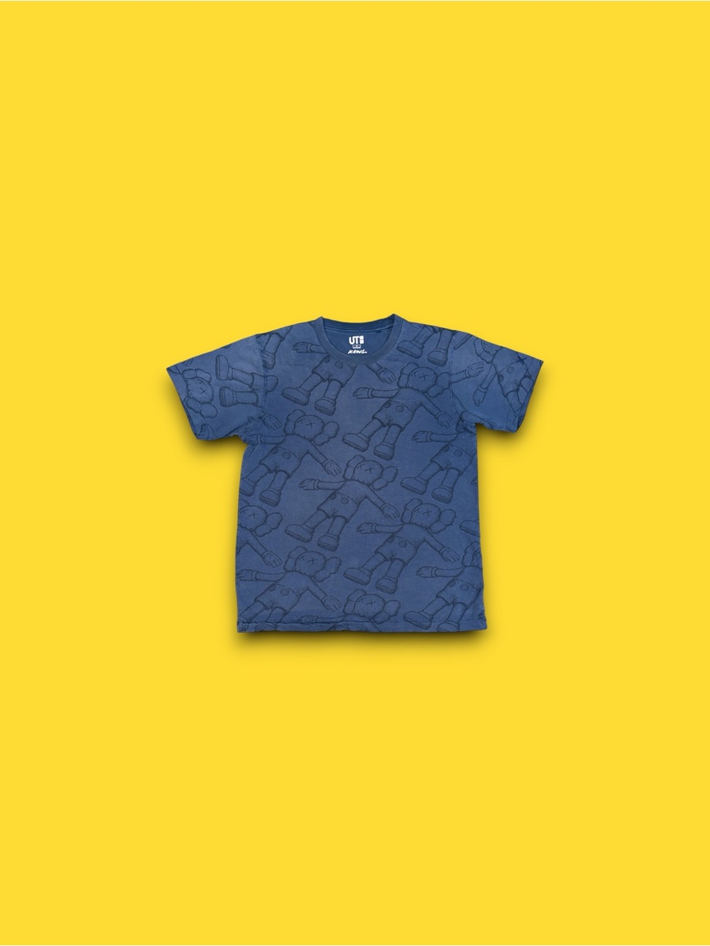 Uniqlo x Kaws Summer Companion BFF Clean Slate T-Shirt Navy Men’s Small